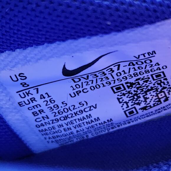 Nike Air Max DN Hyper Blue Brand New Sz 8 - Picture 8 of 8